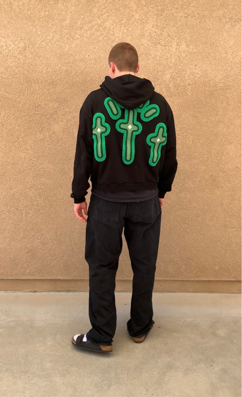 TRIPLE - CROSS ZIP UP